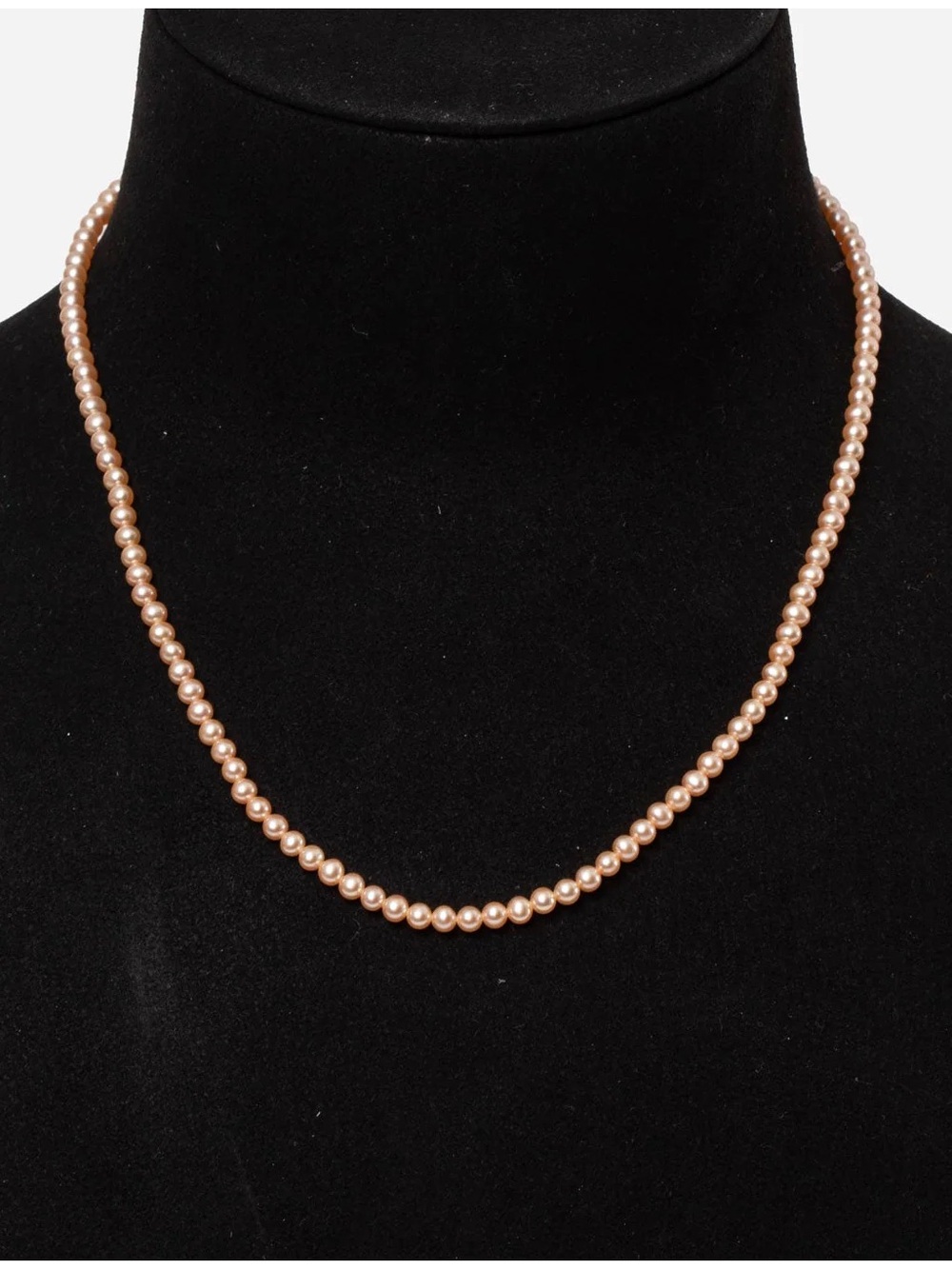 TASAKI Vintage Baby Pearl Necklace Silver Clasp
